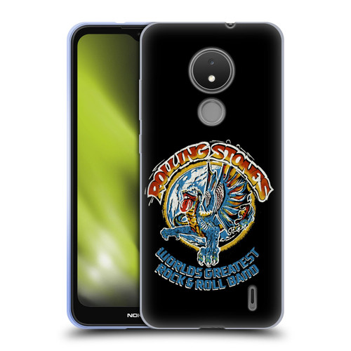 The Rolling Stones Graphics Greatest Rock And Roll Band Soft Gel Case for Nokia C21