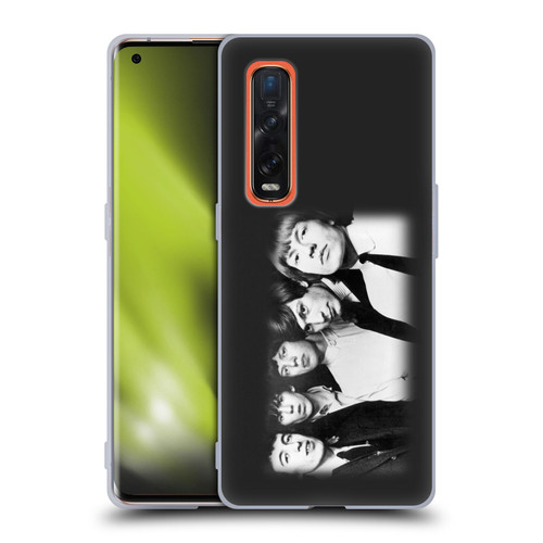 The Rolling Stones Graphics Classic Group Photo Soft Gel Case for OPPO Find X2 Pro 5G