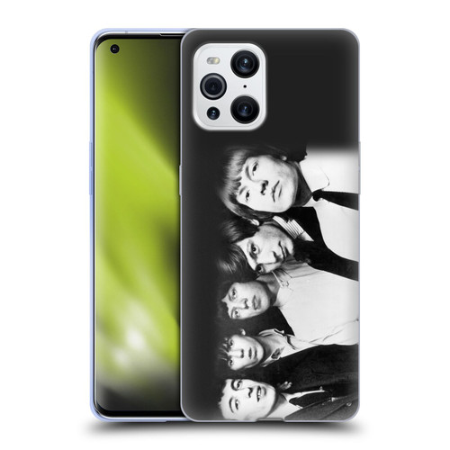 The Rolling Stones Graphics Classic Group Photo Soft Gel Case for OPPO Find X3 / Pro