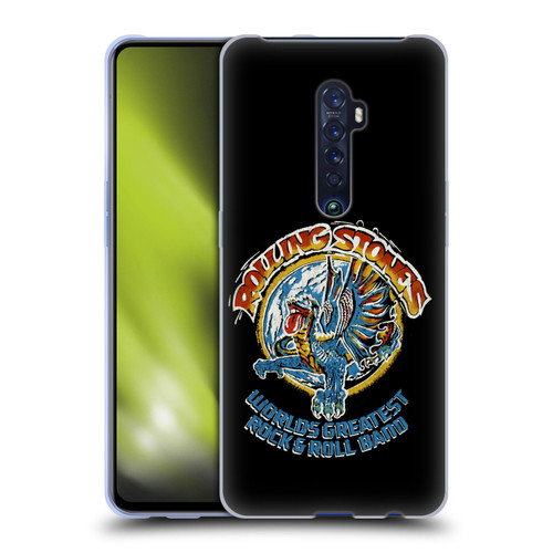 The Rolling Stones Graphics Greatest Rock And Roll Band Soft Gel Case for OPPO Reno 2
