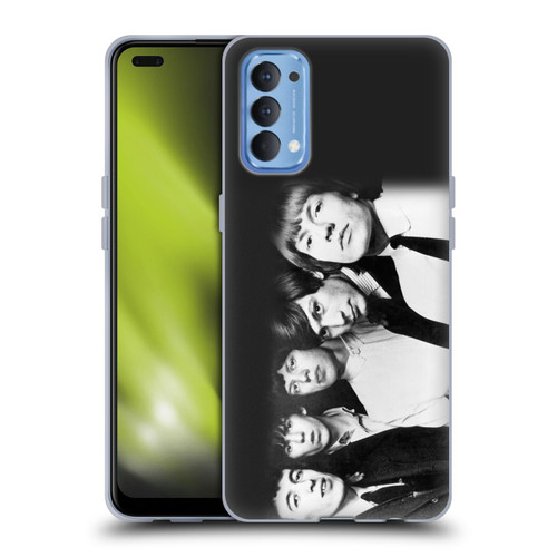 The Rolling Stones Graphics Classic Group Photo Soft Gel Case for OPPO Reno 4 5G