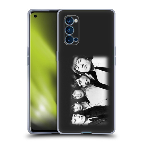 The Rolling Stones Graphics Classic Group Photo Soft Gel Case for OPPO Reno 4 Pro 5G