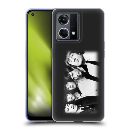 The Rolling Stones Graphics Classic Group Photo Soft Gel Case for OPPO Reno8 4G