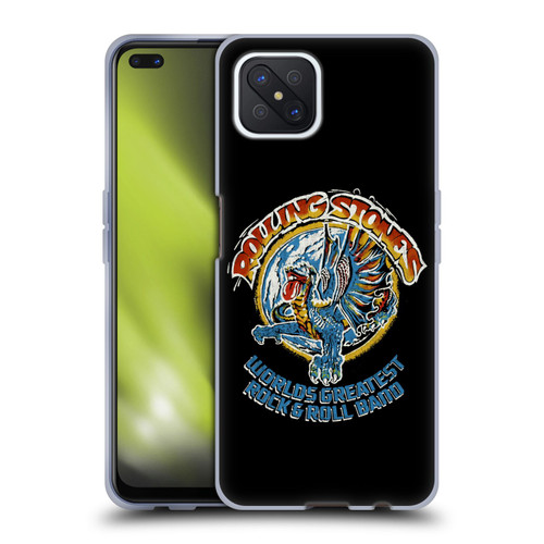 The Rolling Stones Graphics Greatest Rock And Roll Band Soft Gel Case for OPPO Reno4 Z 5G