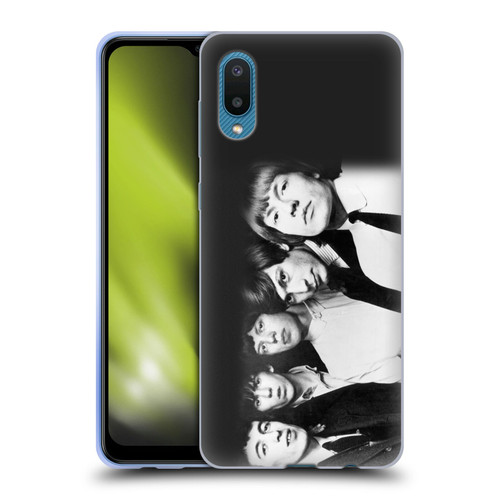 The Rolling Stones Graphics Classic Group Photo Soft Gel Case for Samsung Galaxy A02/M02 (2021)