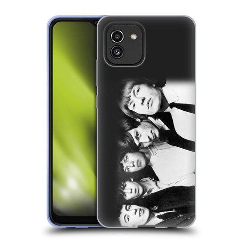 The Rolling Stones Graphics Classic Group Photo Soft Gel Case for Samsung Galaxy A03 (2021)