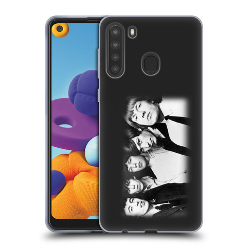 The Rolling Stones Graphics Classic Group Photo Soft Gel Case for Samsung Galaxy A21 (2020)