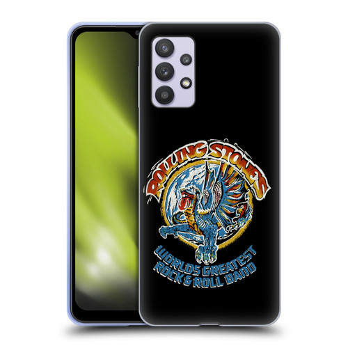 The Rolling Stones Graphics Greatest Rock And Roll Band Soft Gel Case for Samsung Galaxy A32 5G / M32 5G (2021)