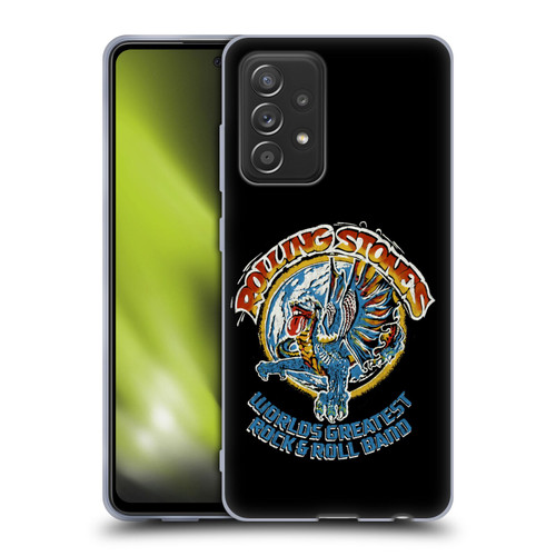The Rolling Stones Graphics Greatest Rock And Roll Band Soft Gel Case for Samsung Galaxy A52 / A52s / 5G (2021)