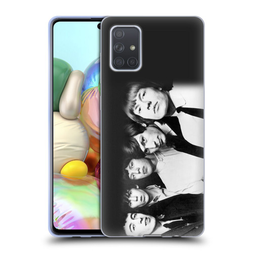 The Rolling Stones Graphics Classic Group Photo Soft Gel Case for Samsung Galaxy A71 (2019)