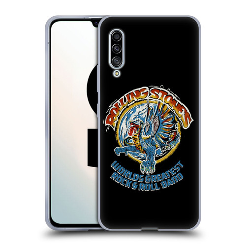 The Rolling Stones Graphics Greatest Rock And Roll Band Soft Gel Case for Samsung Galaxy A90 5G (2019)