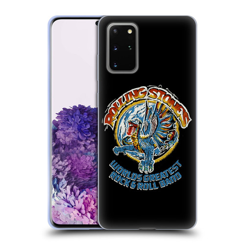 The Rolling Stones Graphics Greatest Rock And Roll Band Soft Gel Case for Samsung Galaxy S20+ / S20+ 5G