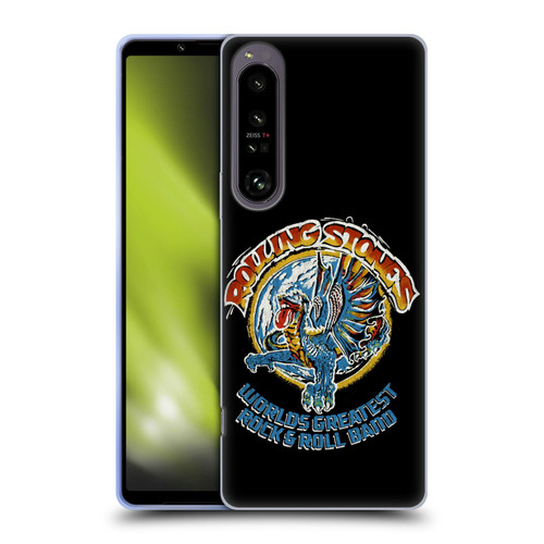 The Rolling Stones Graphics Greatest Rock And Roll Band Soft Gel Case for Sony Xperia 1 IV