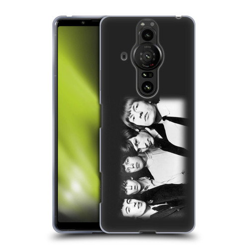 The Rolling Stones Graphics Classic Group Photo Soft Gel Case for Sony Xperia Pro-I