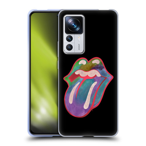 The Rolling Stones Graphics Watercolour Tongue Soft Gel Case for Xiaomi 12T Pro