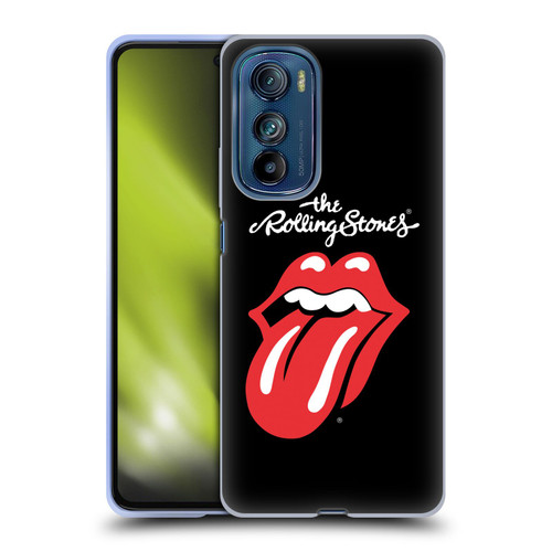 The Rolling Stones Key Art Tongue Classic Soft Gel Case for Motorola Edge 30