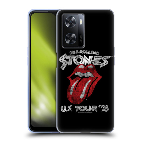 The Rolling Stones Key Art US Tour 78 Soft Gel Case for OPPO A57s