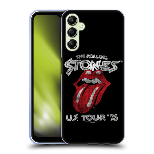The Rolling Stones Key Art US Tour 78 Soft Gel Case for Samsung Galaxy A14 5G