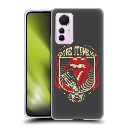 The Rolling Stones Key Art Jumbo Tongue Soft Gel Case for Xiaomi 12 Lite
