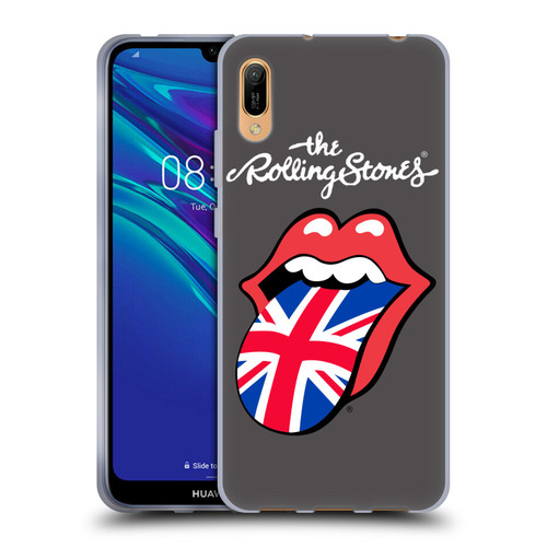 The Rolling Stones International Licks 1 United Kingdom Soft Gel Case for Huawei Y6 Pro (2019)