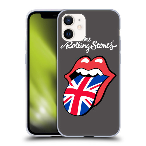 The Rolling Stones International Licks 1 United Kingdom Soft Gel Case for Apple iPhone 12 Mini