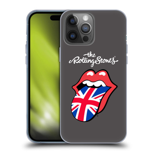 The Rolling Stones International Licks 1 United Kingdom Soft Gel Case for Apple iPhone 14 Pro Max