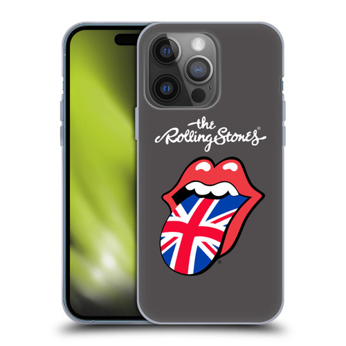 The Rolling Stones International Licks 1 United Kingdom Soft Gel Case for Apple iPhone 14 Pro