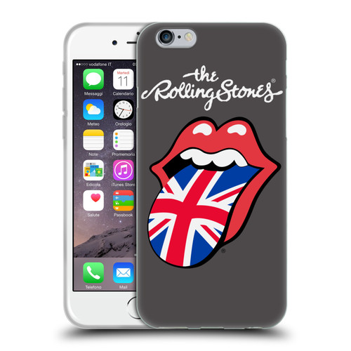 The Rolling Stones International Licks 1 United Kingdom Soft Gel Case for Apple iPhone 6 / iPhone 6s