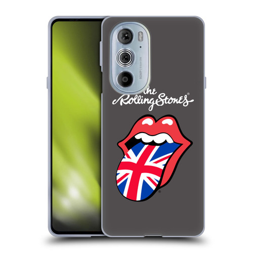 The Rolling Stones International Licks 1 United Kingdom Soft Gel Case for Motorola Edge X30