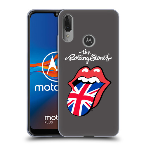 The Rolling Stones International Licks 1 United Kingdom Soft Gel Case for Motorola Moto E6 Plus