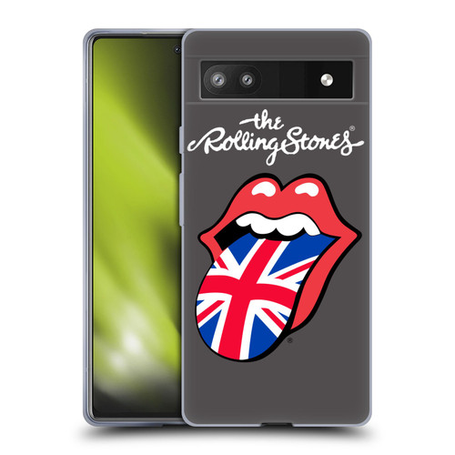 The Rolling Stones International Licks 1 United Kingdom Soft Gel Case for Google Pixel 6a