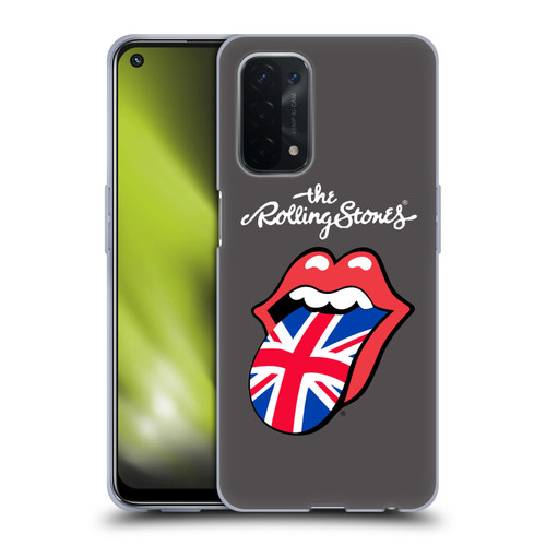 The Rolling Stones International Licks 1 United Kingdom Soft Gel Case for OPPO A54 5G