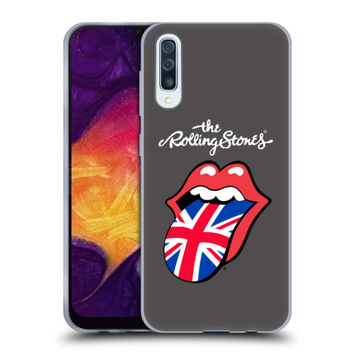 The Rolling Stones International Licks 1 United Kingdom Soft Gel Case for Samsung Galaxy A50/A30s (2019)