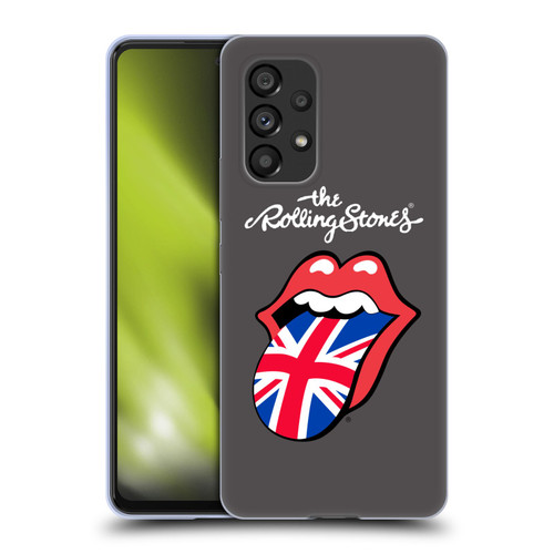 The Rolling Stones International Licks 1 United Kingdom Soft Gel Case for Samsung Galaxy A53 5G (2022)