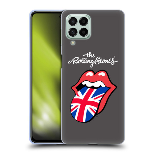 The Rolling Stones International Licks 1 United Kingdom Soft Gel Case for Samsung Galaxy M53 (2022)