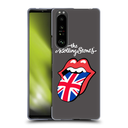 The Rolling Stones International Licks 1 United Kingdom Soft Gel Case for Sony Xperia 1 III