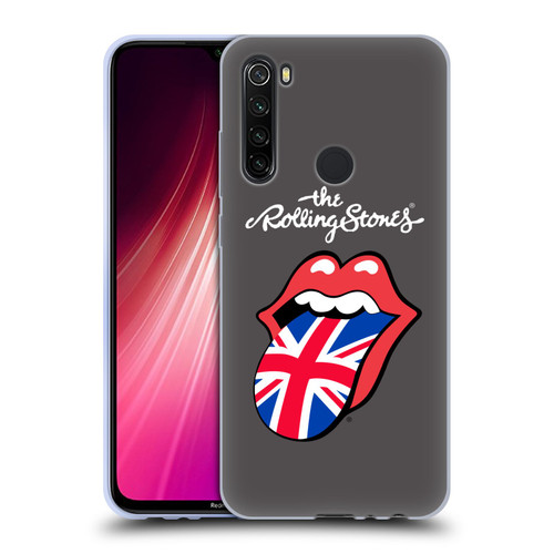 The Rolling Stones International Licks 1 United Kingdom Soft Gel Case for Xiaomi Redmi Note 8T