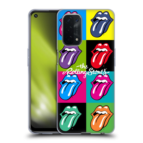 The Rolling Stones Licks Collection Pop Art 1 Soft Gel Case for OPPO A54 5G