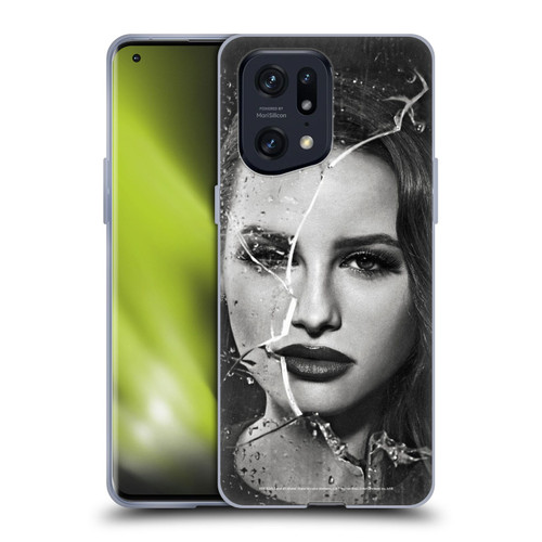 Riverdale Broken Glass Portraits Cheryl Blossom Soft Gel Case for OPPO Find X5 Pro