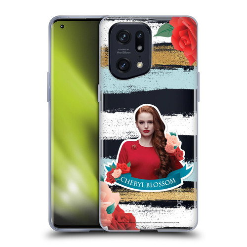 Riverdale Graphics Cheryl Blossom Soft Gel Case for OPPO Find X5 Pro
