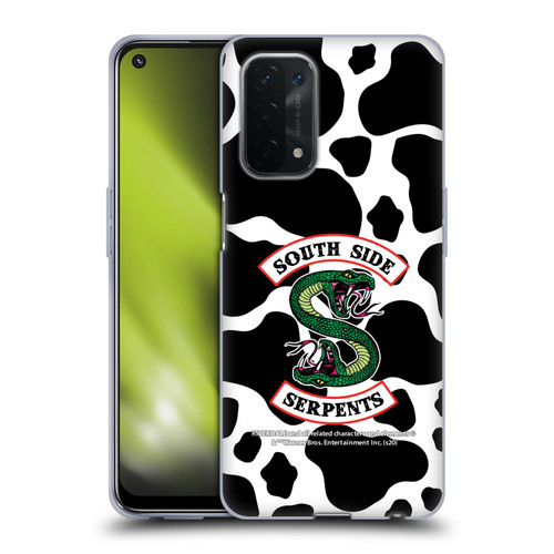 Riverdale South Side Serpents Cow Logo Soft Gel Case for OPPO A54 5G