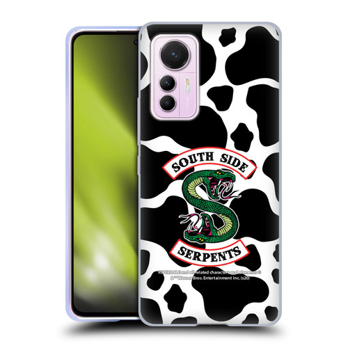 Riverdale South Side Serpents Cow Logo Soft Gel Case for Xiaomi 12 Lite