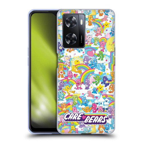 Care Bears 40th Anniversary Rainbow Soft Gel Case for OPPO A57s