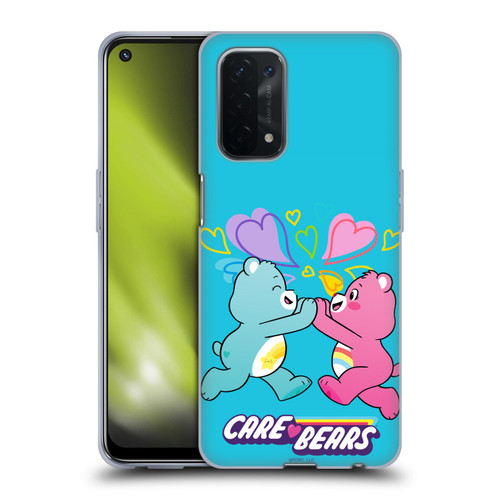 Care Bears Characters Funshine, Cheer And Grumpy Group 2 Soft Gel Case for OPPO A54 5G