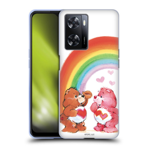 Care Bears Classic Rainbow Soft Gel Case for OPPO A57s