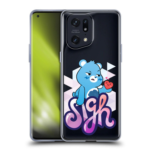Care Bears Graphics Grumpy Soft Gel Case for OPPO Find X5 Pro