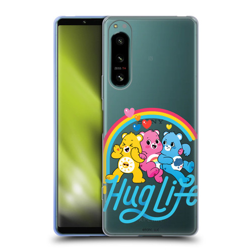 Care Bears Graphics Group Hug Life Soft Gel Case for Sony Xperia 5 IV