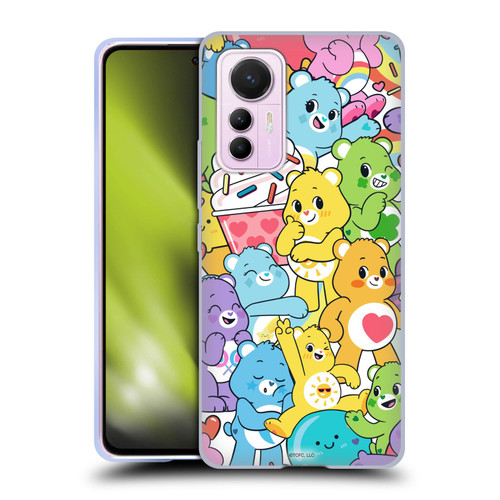 Care Bears Sweet And Savory Character Pattern Soft Gel Case for Xiaomi 12 Lite