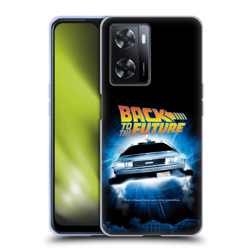 Back to the Future I Key Art Fly Soft Gel Case for OPPO A57s