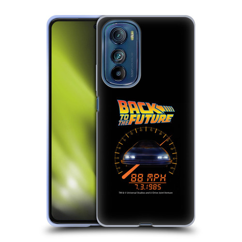 Back to the Future I Quotes Speed Soft Gel Case for Motorola Edge 30